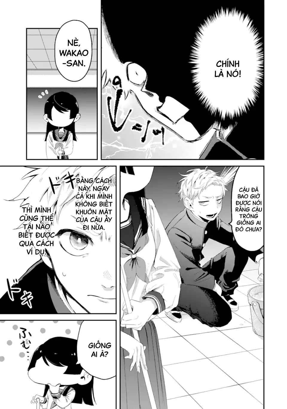 Cô Bạn Wakao-San Bàn Bên Có Vẻ Nhìn Thấy Gương Mặt Của Tôi Nhưng Tôi Thì Không Chapter 4 - 7