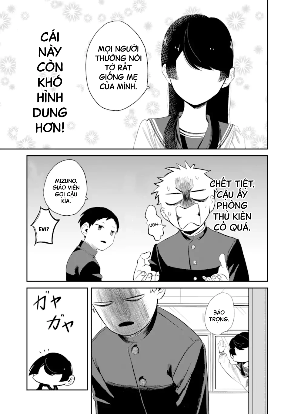 Cô Bạn Wakao-San Bàn Bên Có Vẻ Nhìn Thấy Gương Mặt Của Tôi Nhưng Tôi Thì Không Chapter 4 - 9