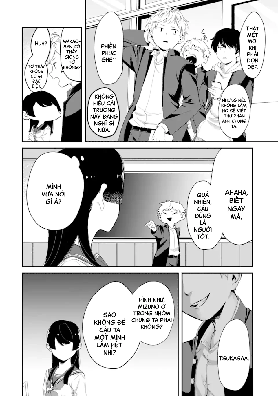 Cô Bạn Wakao-San Bàn Bên Có Vẻ Nhìn Thấy Gương Mặt Của Tôi Nhưng Tôi Thì Không Chapter 4 - 10