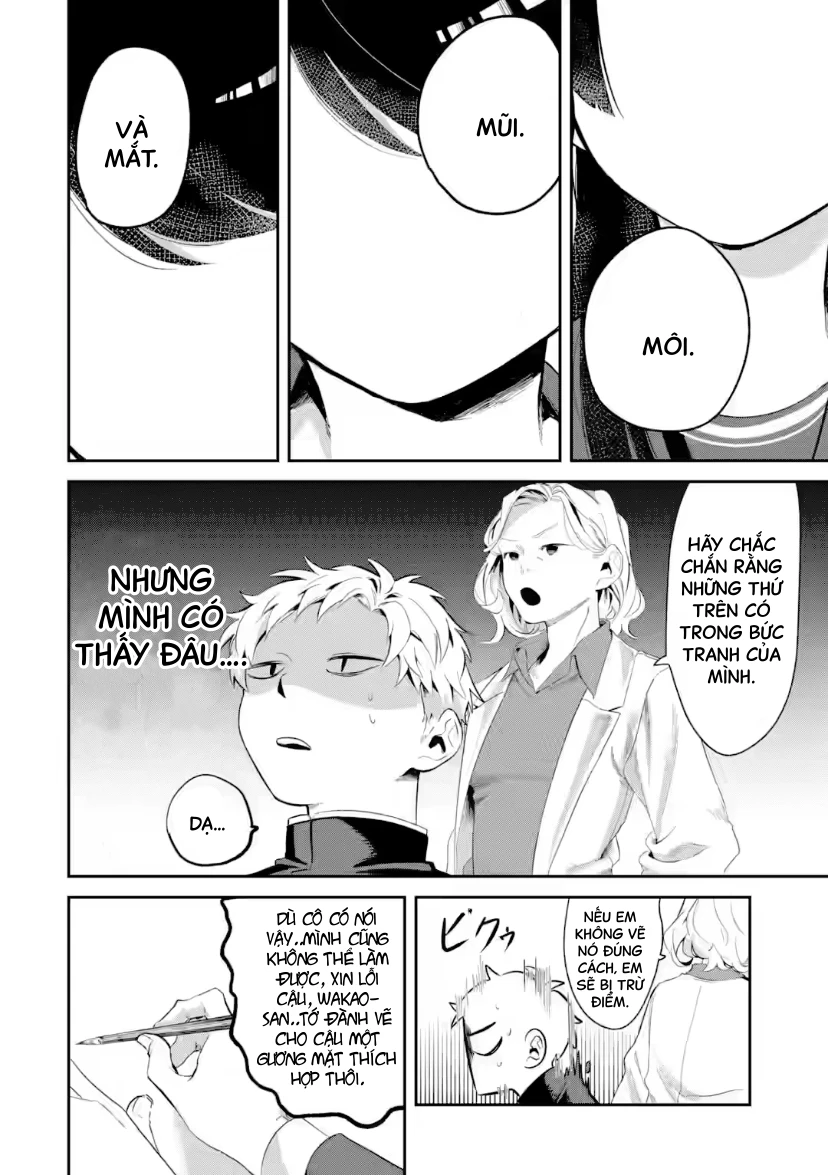 Cô Bạn Wakao-San Bàn Bên Có Vẻ Nhìn Thấy Gương Mặt Của Tôi Nhưng Tôi Thì Không Chapter 6 - 4