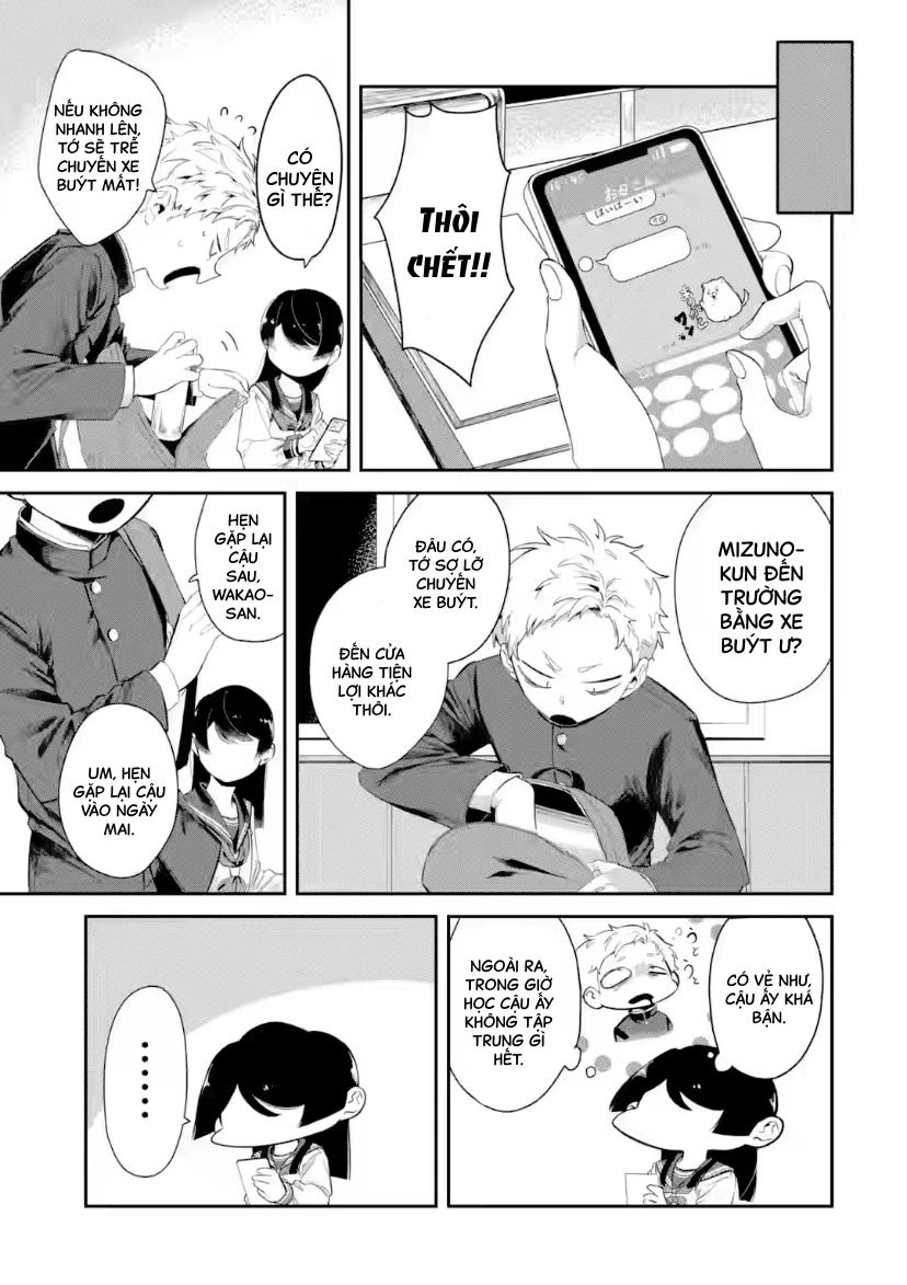 Cô Bạn Wakao-San Bàn Bên Có Vẻ Nhìn Thấy Gương Mặt Của Tôi Nhưng Tôi Thì Không Chapter 7 - 3