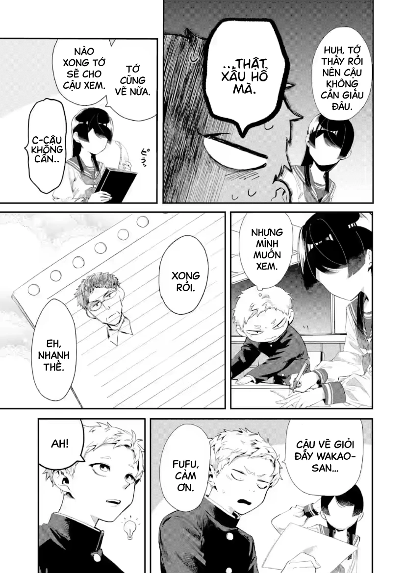 Cô Bạn Wakao-San Bàn Bên Có Vẻ Nhìn Thấy Gương Mặt Của Tôi Nhưng Tôi Thì Không Chapter 9 - 3