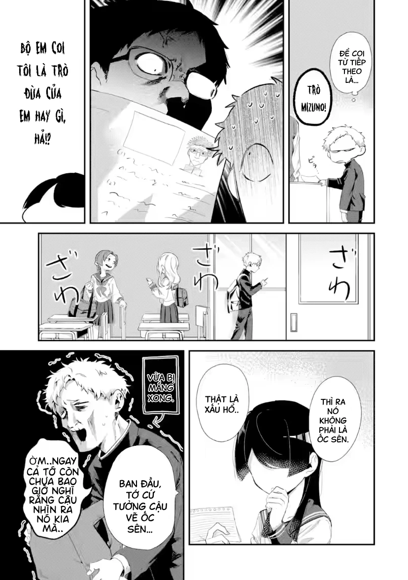 Cô Bạn Wakao-San Bàn Bên Có Vẻ Nhìn Thấy Gương Mặt Của Tôi Nhưng Tôi Thì Không Chapter 9 - 9