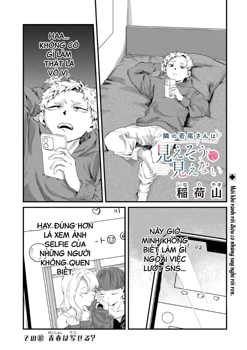 Cô Bạn Wakao-San Bàn Bên Có Vẻ Nhìn Thấy Gương Mặt Của Tôi Nhưng Tôi Thì Không Chapter 10 - 1