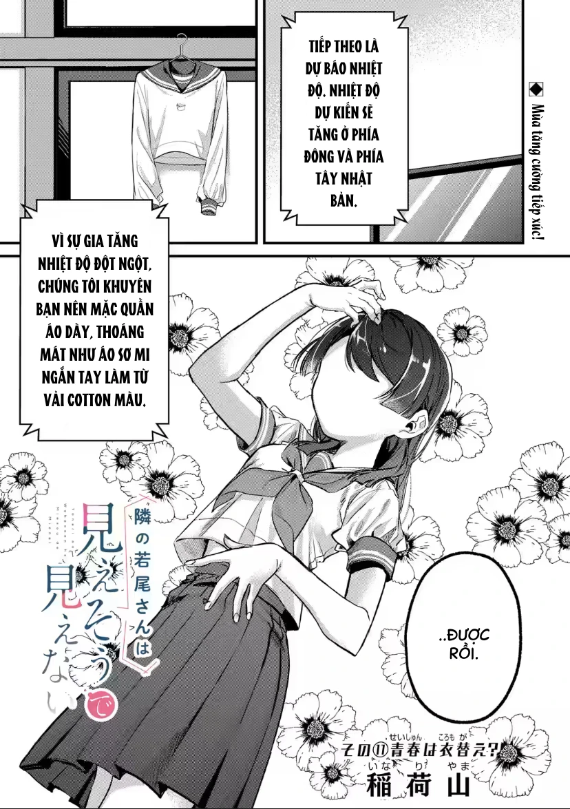 Cô Bạn Wakao-San Bàn Bên Có Vẻ Nhìn Thấy Gương Mặt Của Tôi Nhưng Tôi Thì Không Chapter 11 - 1