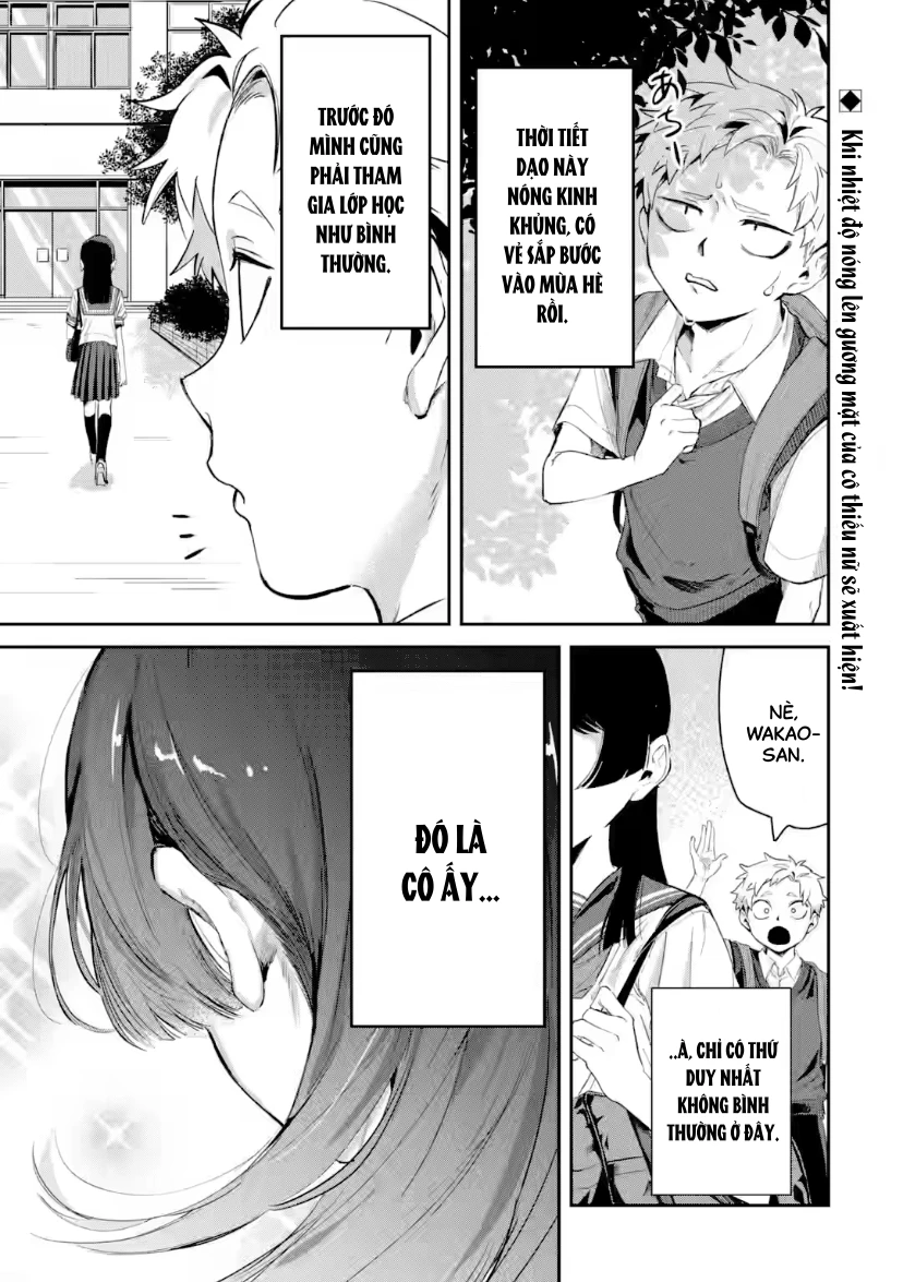 Cô Bạn Wakao-San Bàn Bên Có Vẻ Nhìn Thấy Gương Mặt Của Tôi Nhưng Tôi Thì Không Chapter 12 - 1