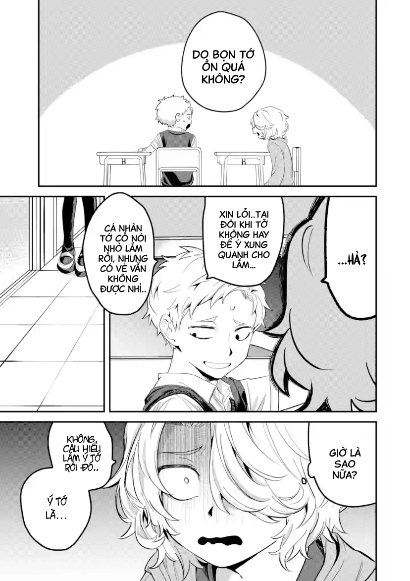 Cô Bạn Wakao-San Bàn Bên Có Vẻ Nhìn Thấy Gương Mặt Của Tôi Nhưng Tôi Thì Không Chapter 12 - 9