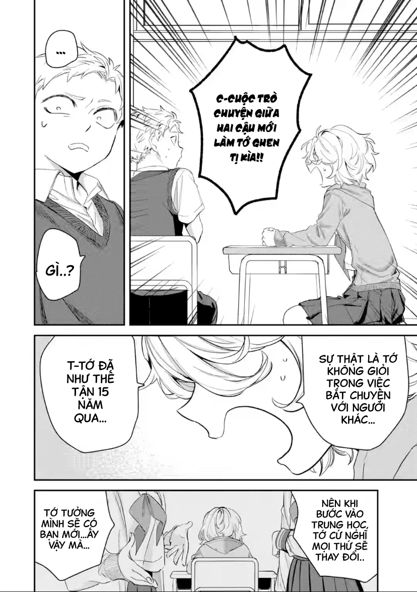 Cô Bạn Wakao-San Bàn Bên Có Vẻ Nhìn Thấy Gương Mặt Của Tôi Nhưng Tôi Thì Không Chapter 12 - 10