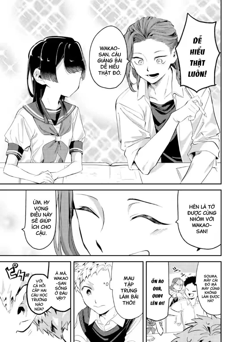 Cô Bạn Wakao-San Bàn Bên Có Vẻ Nhìn Thấy Gương Mặt Của Tôi Nhưng Tôi Thì Không Chapter 17 - 4