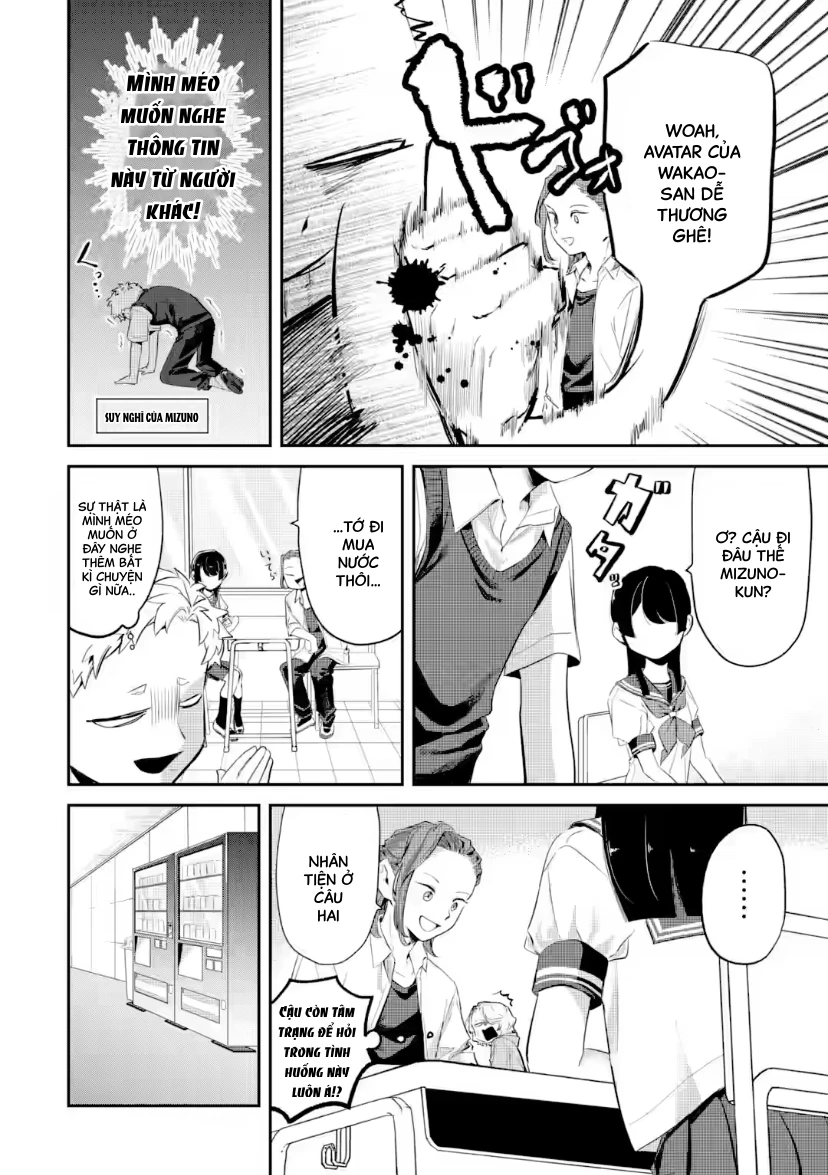 Cô Bạn Wakao-San Bàn Bên Có Vẻ Nhìn Thấy Gương Mặt Của Tôi Nhưng Tôi Thì Không Chapter 17 - 9