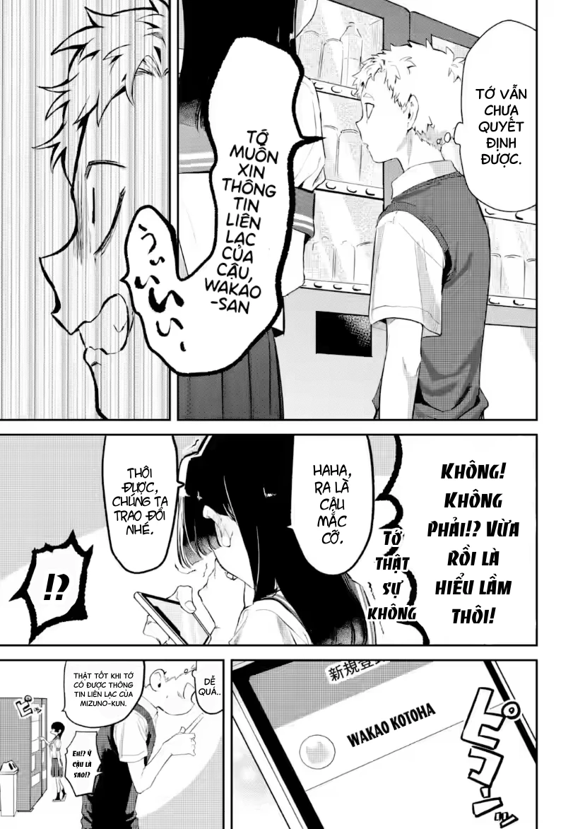 Cô Bạn Wakao-San Bàn Bên Có Vẻ Nhìn Thấy Gương Mặt Của Tôi Nhưng Tôi Thì Không Chapter 17 - 12