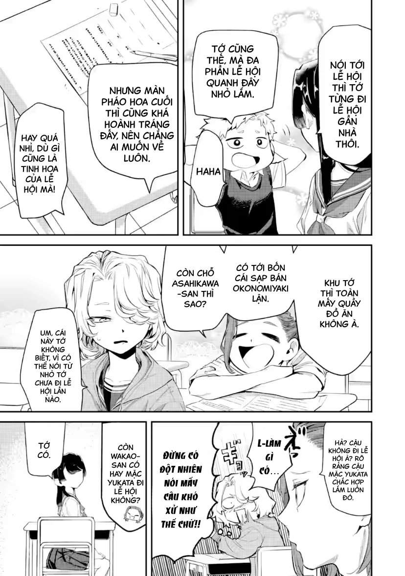 Cô Bạn Wakao-San Bàn Bên Có Vẻ Nhìn Thấy Gương Mặt Của Tôi Nhưng Tôi Thì Không Chapter 18 - 8