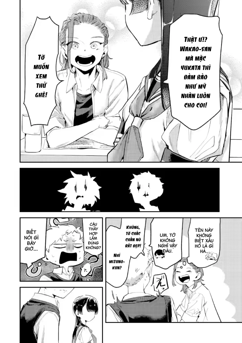 Cô Bạn Wakao-San Bàn Bên Có Vẻ Nhìn Thấy Gương Mặt Của Tôi Nhưng Tôi Thì Không Chapter 18 - 9