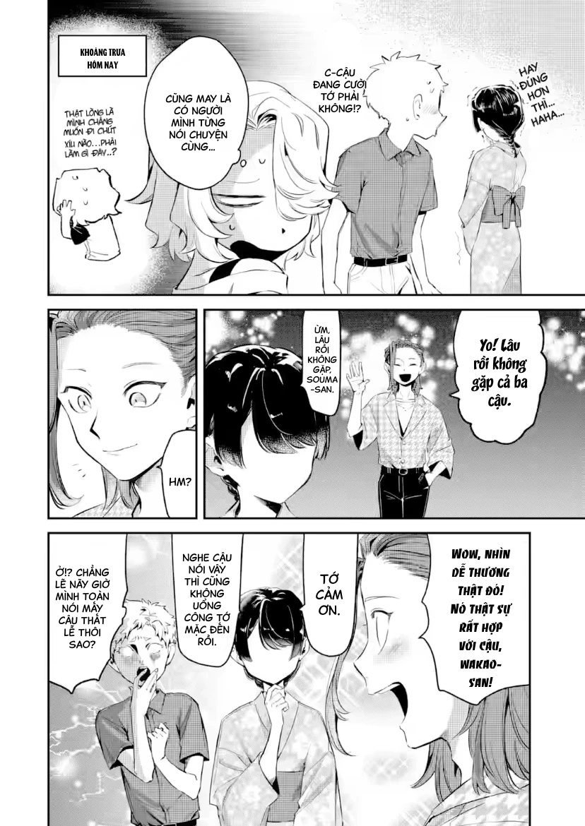 Cô Bạn Wakao-San Bàn Bên Có Vẻ Nhìn Thấy Gương Mặt Của Tôi Nhưng Tôi Thì Không Chapter 19 - 5