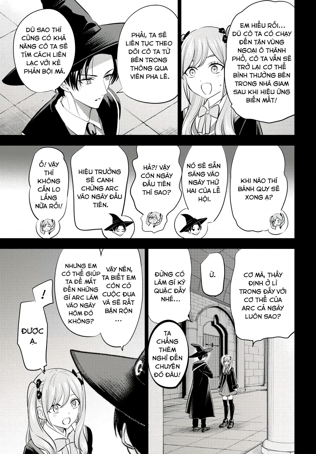 Hắc Miêu Và Lớp Học Phù Thủy Chapter 106 - 9