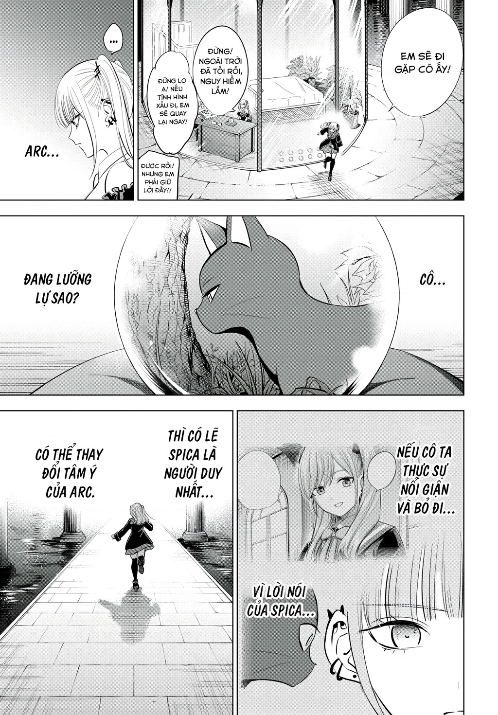 Hắc Miêu Và Lớp Học Phù Thủy Chapter 107 - 3