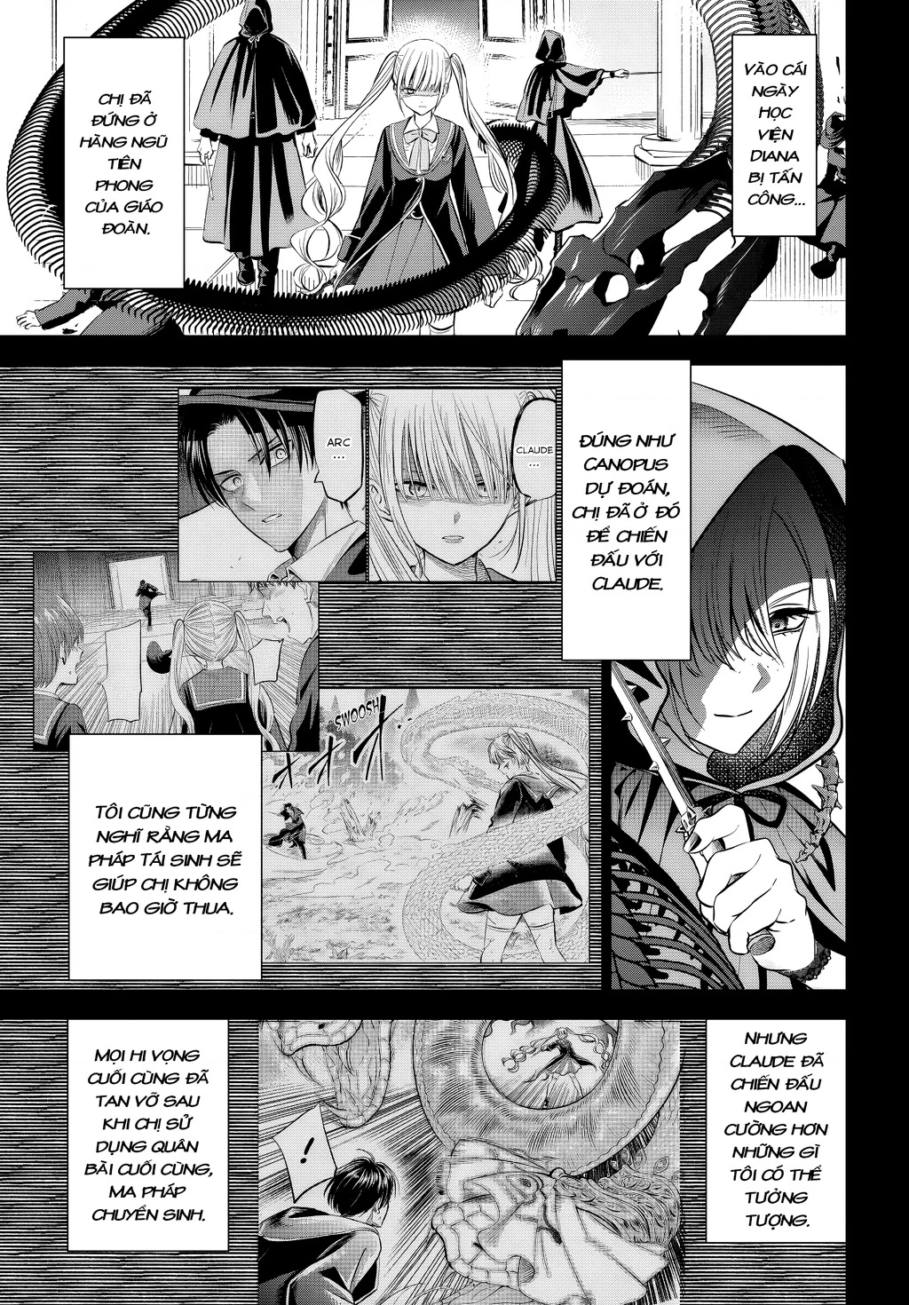 Hắc Miêu Và Lớp Học Phù Thủy Chapter 110 - 13