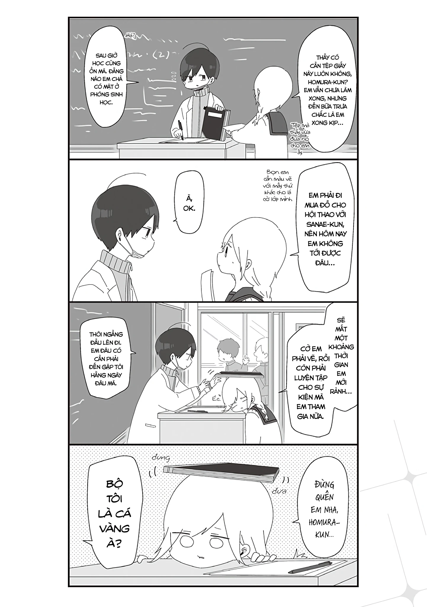 Homura Sensei Hình Như Không Có Số Đào Hoa Chapter 35 - 3