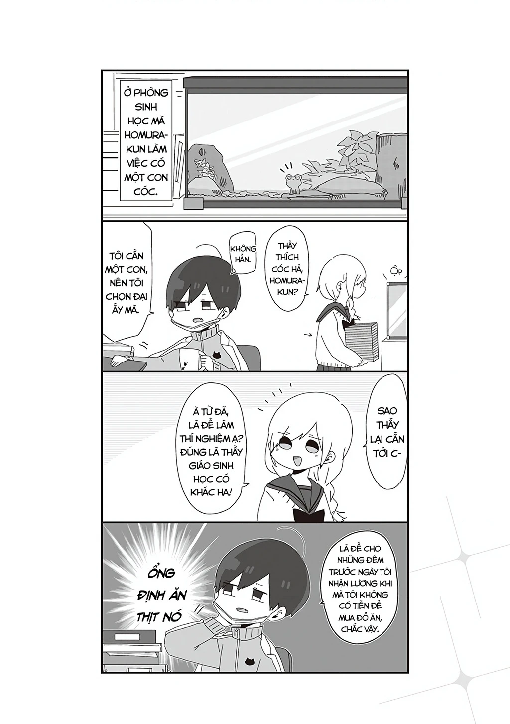 Homura Sensei Hình Như Không Có Số Đào Hoa Chapter 1 - 3