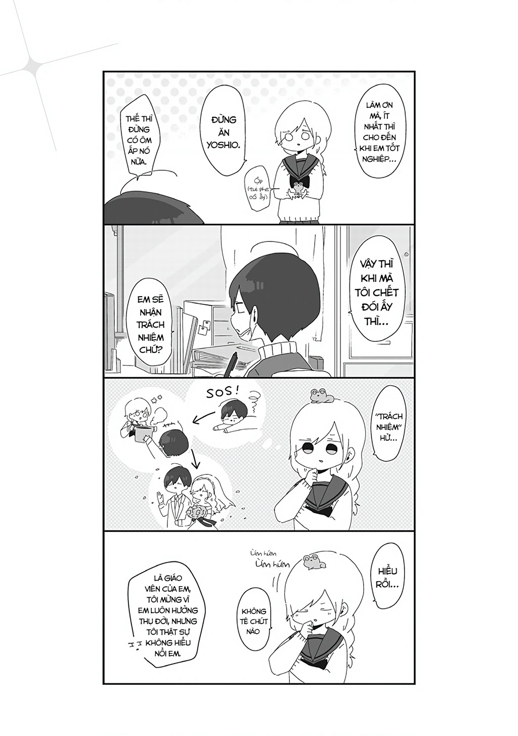 Homura Sensei Hình Như Không Có Số Đào Hoa Chapter 3 - 4