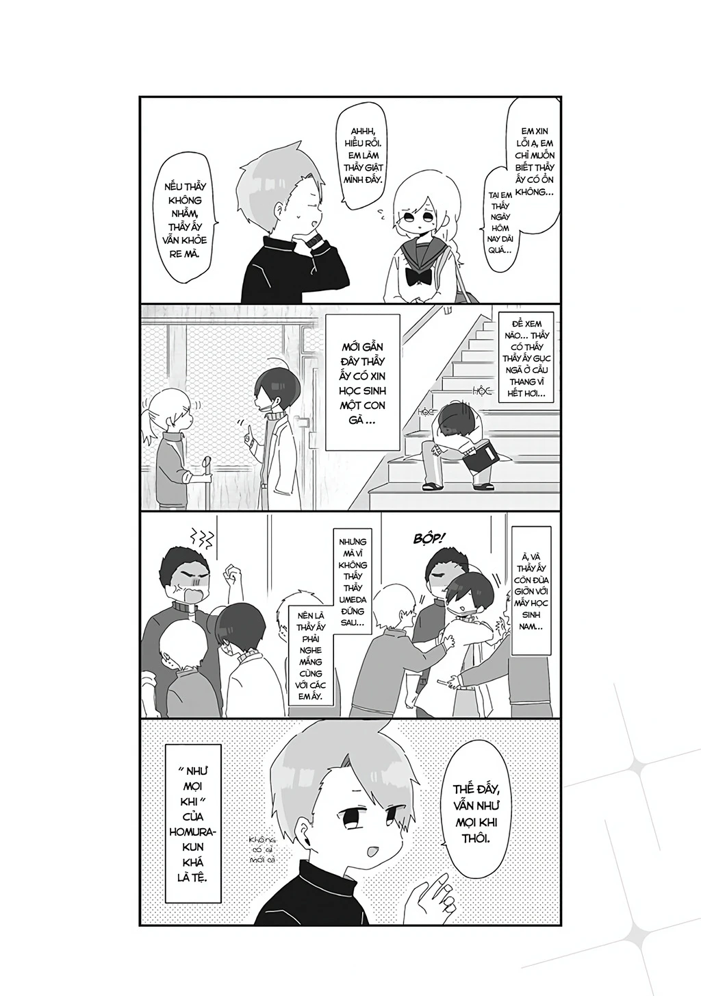 Homura Sensei Hình Như Không Có Số Đào Hoa Chapter 10 - 3