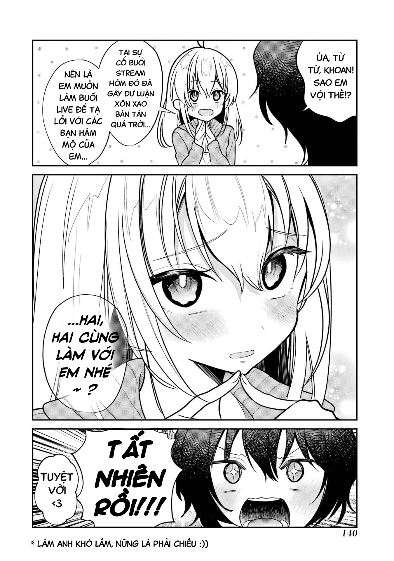 Tôi Là Anh Trai Của Nữ Vtuber Nổi Tiếng, Nhưng Vì Nhỏ Em Gái Quên Tắt Stream, Nên Tôi Cũng Nổi Tiếng Theo Luôn. Chapter 6 - 15