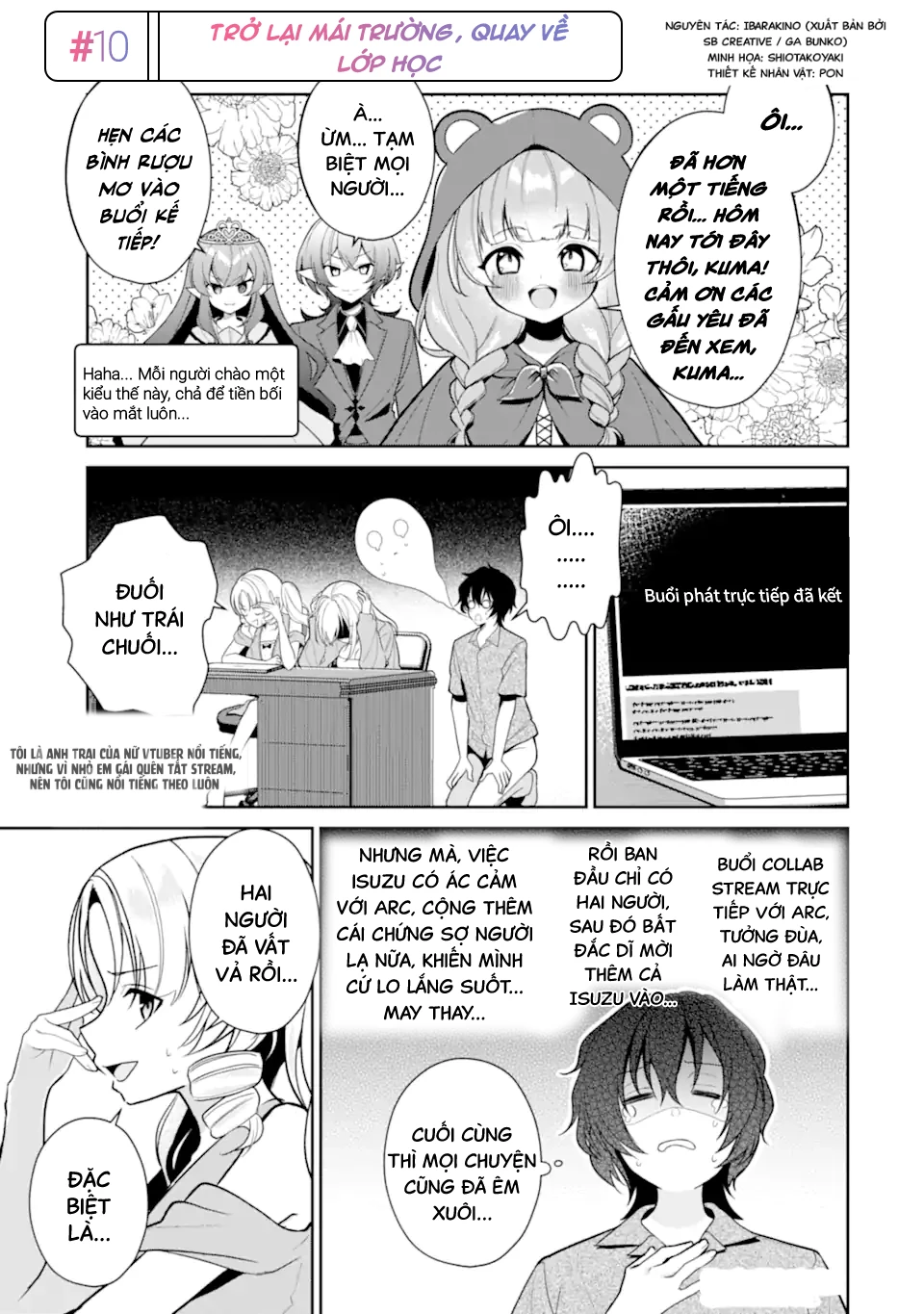 Tôi Là Anh Trai Của Nữ Vtuber Nổi Tiếng, Nhưng Vì Nhỏ Em Gái Quên Tắt Stream, Nên Tôi Cũng Nổi Tiếng Theo Luôn. Chapter 10 - 4