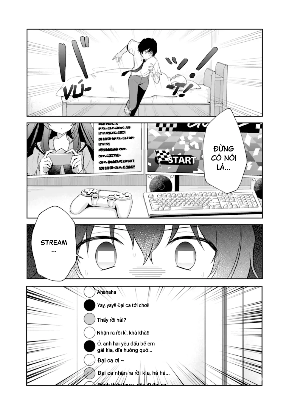 Tôi Là Anh Trai Của Nữ Vtuber Nổi Tiếng, Nhưng Vì Nhỏ Em Gái Quên Tắt Stream, Nên Tôi Cũng Nổi Tiếng Theo Luôn. Chapter 11 - 22