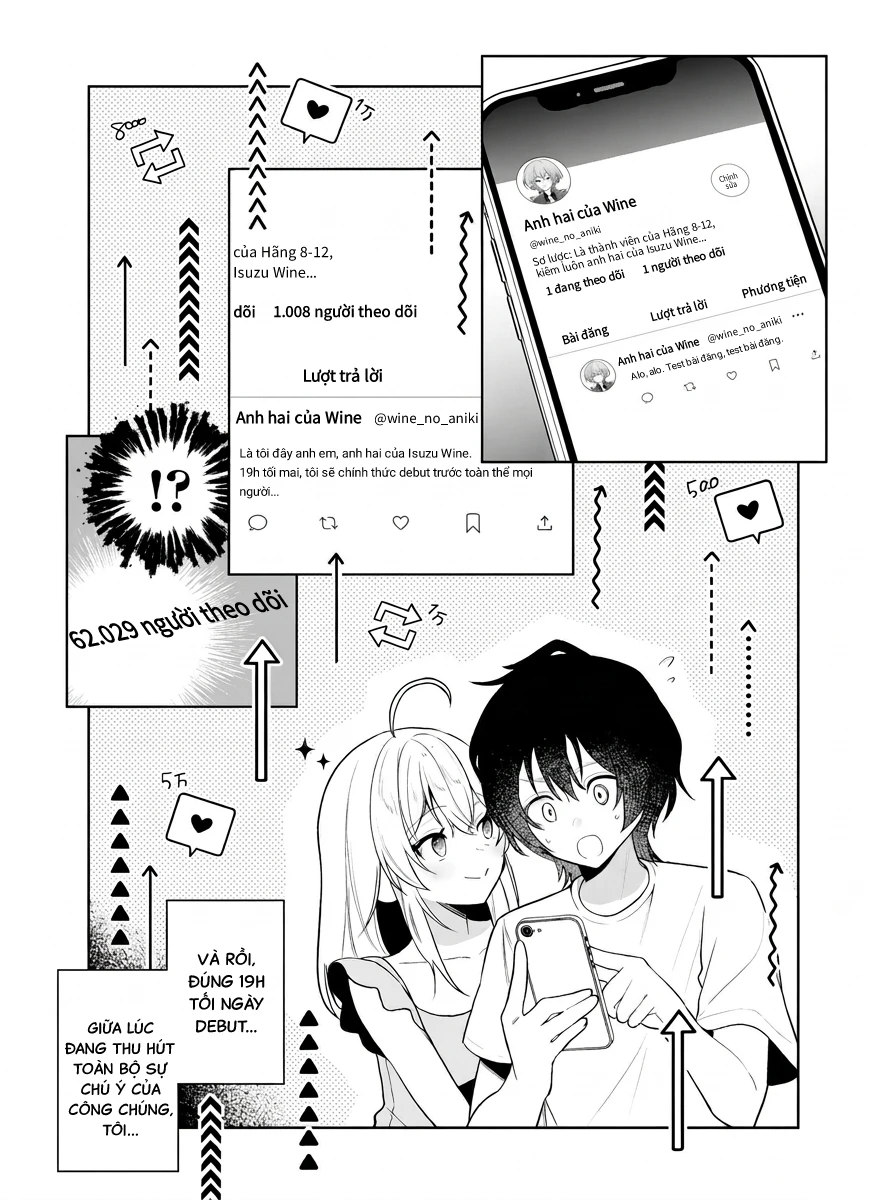 Tôi Là Anh Trai Của Nữ Vtuber Nổi Tiếng, Nhưng Vì Nhỏ Em Gái Quên Tắt Stream, Nên Tôi Cũng Nổi Tiếng Theo Luôn. Chapter 12 - 20