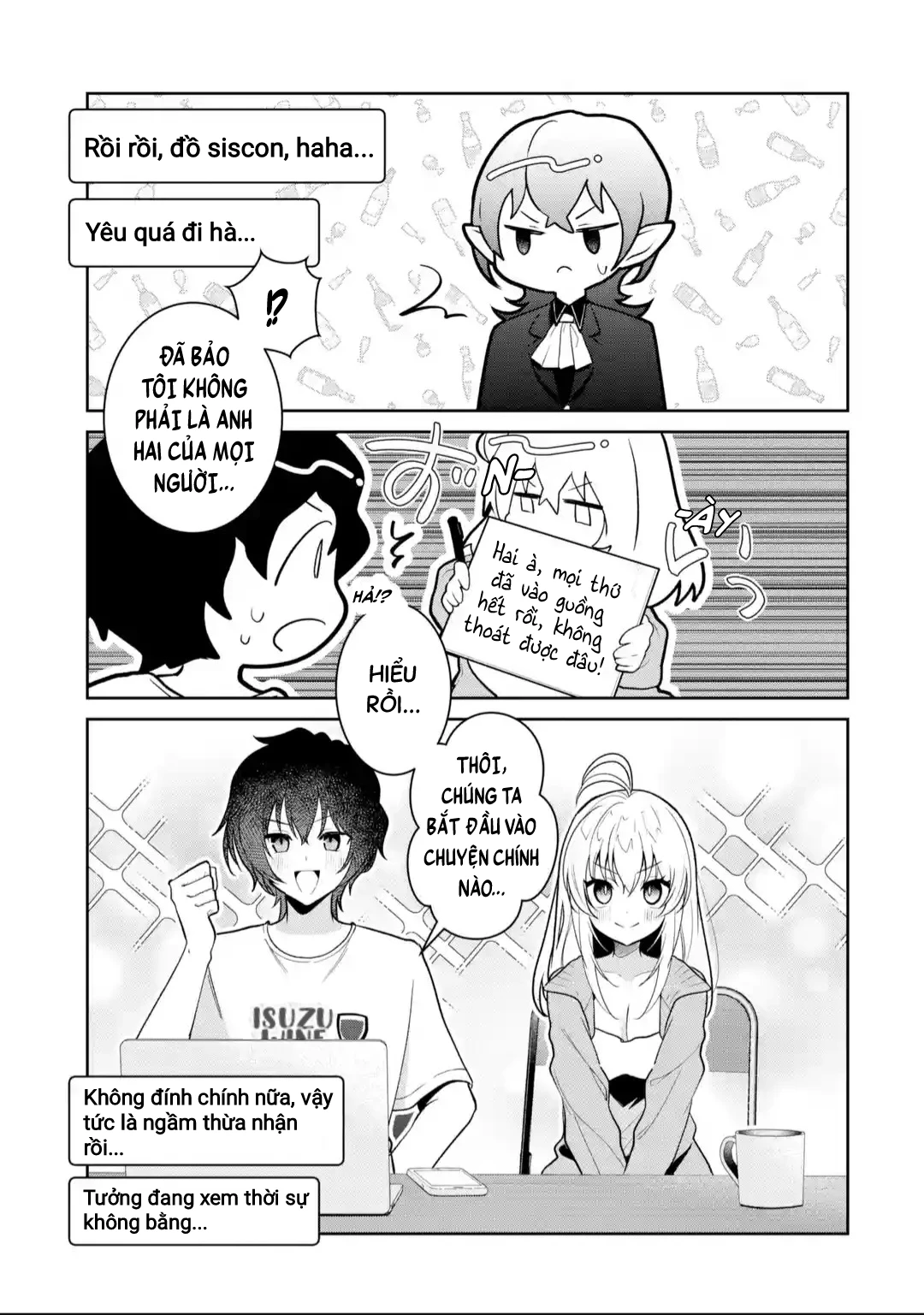 Tôi Là Anh Trai Của Nữ Vtuber Nổi Tiếng, Nhưng Vì Nhỏ Em Gái Quên Tắt Stream, Nên Tôi Cũng Nổi Tiếng Theo Luôn. Chapter 15 - 4