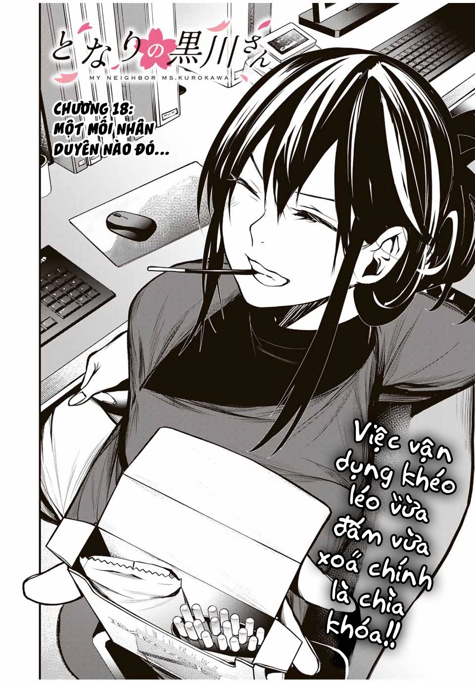 Cô Bạn Bàn Bên Kurokawa Chapter 18 - 3