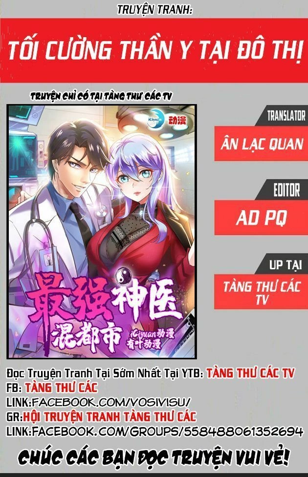 Siêu Cấp Thần Y Tại Đô Thị Chapter 2 - 1