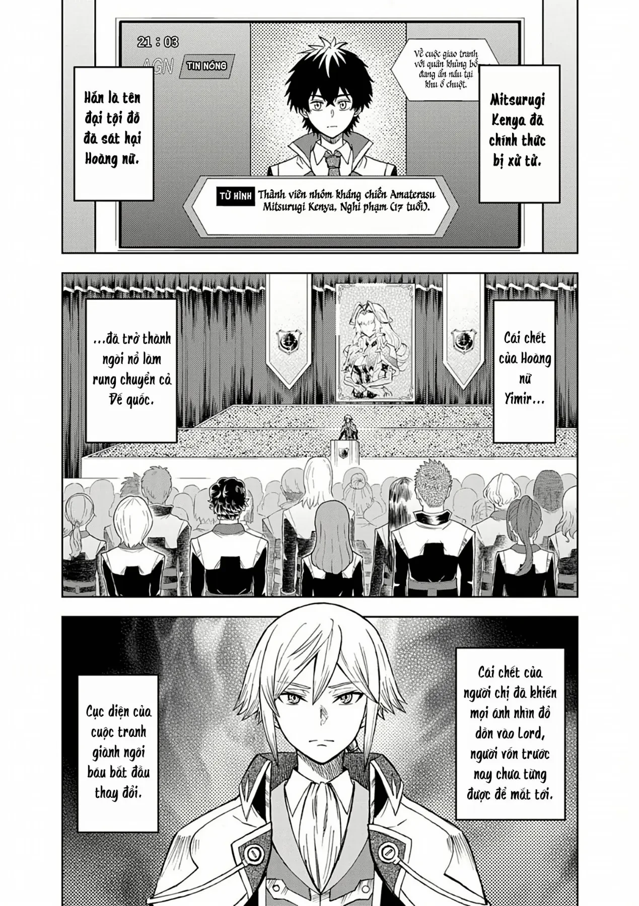 Sekai Saikyou no Kishi wa, Kanarazu Shinu Heroine o Sukuu Tame Isekai Demo Saikyou no Kishi to Naru ~Ryoutei ni Hana o, Ryoute ni Ken o~ Chapter  15 - 36