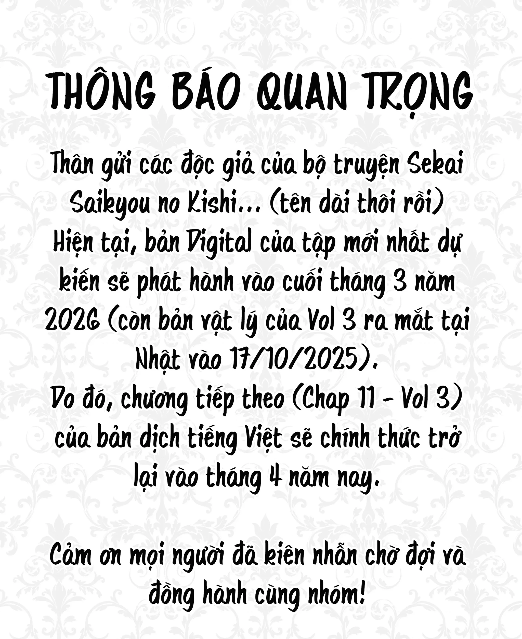 Sekai Saikyou no Kishi wa, Kanarazu Shinu Heroine o Sukuu Tame Isekai Demo Saikyou no Kishi to Naru ~Ryoutei ni Hana o, Ryoute ni Ken o~ Chapter 10 - 3