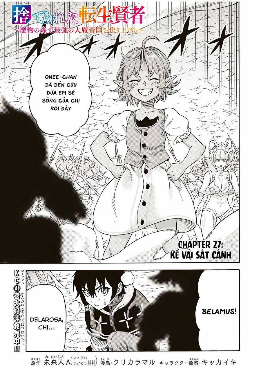 Hiền Nhân Tái Sinh Bị Bỏ Rơi-Tạo Ra Đế Quốc Quỷ Vĩ Đại Mạnh Nhất Trong Khu Rừng Quỷ Chapter 27 - 3