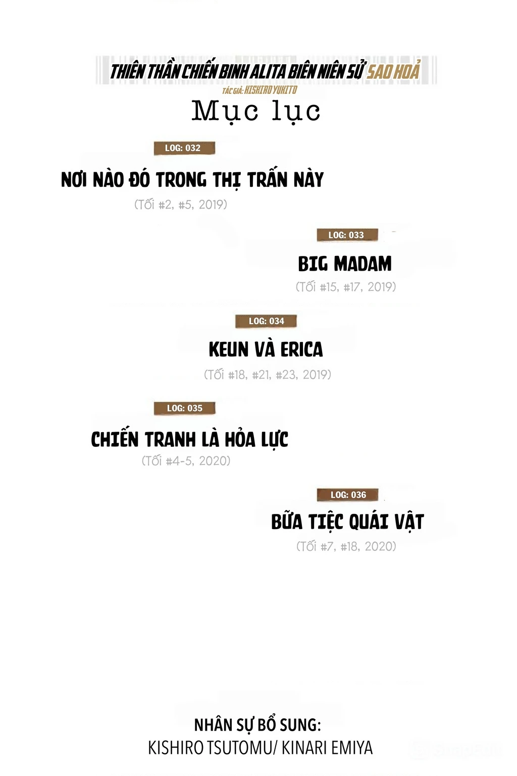 Thiên Thần Chiến Binh Alita: Biên Niên Sử Sao Hoả Chapter 32.1 - 4