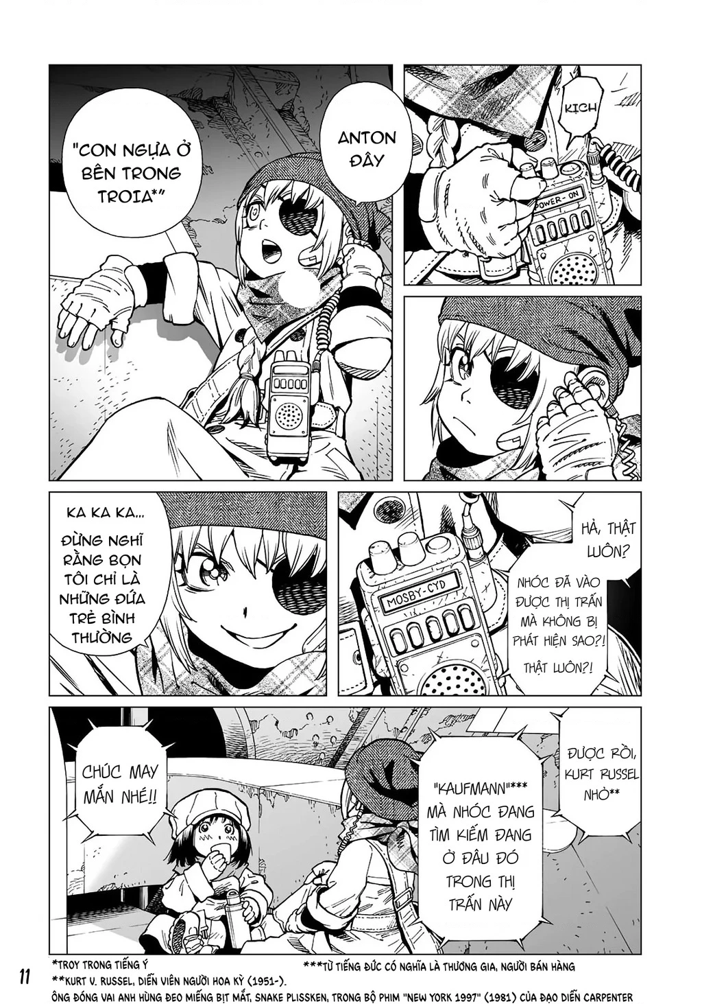 Thiên Thần Chiến Binh Alita: Biên Niên Sử Sao Hoả Chapter 32.1 - 12