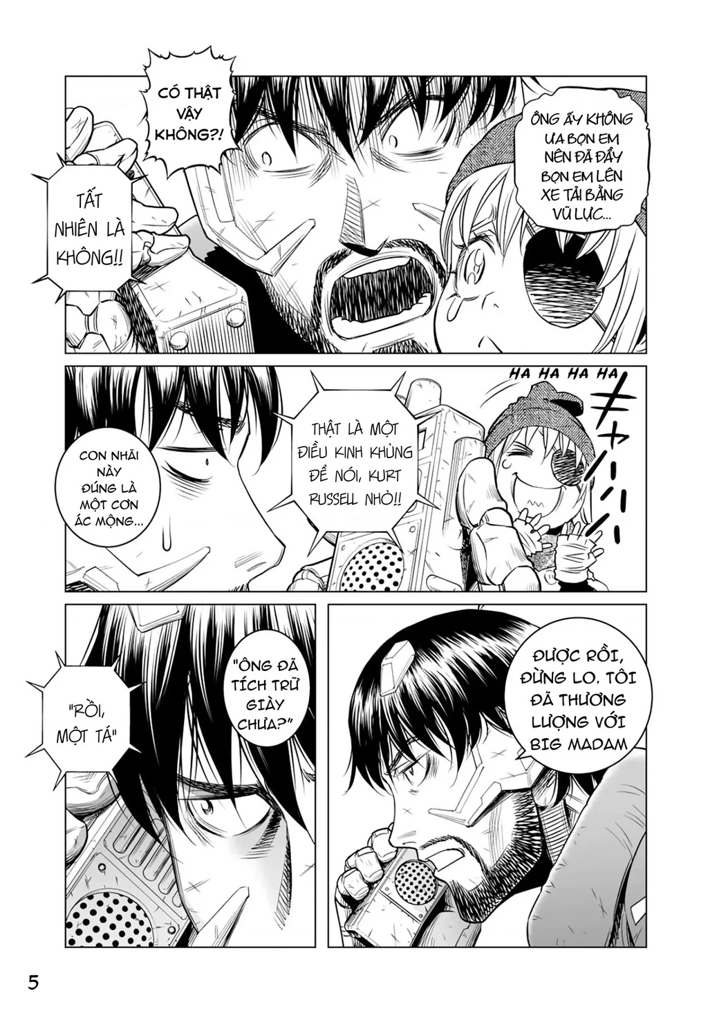 Thiên Thần Chiến Binh Alita: Biên Niên Sử Sao Hoả Chapter 34.2 - 6