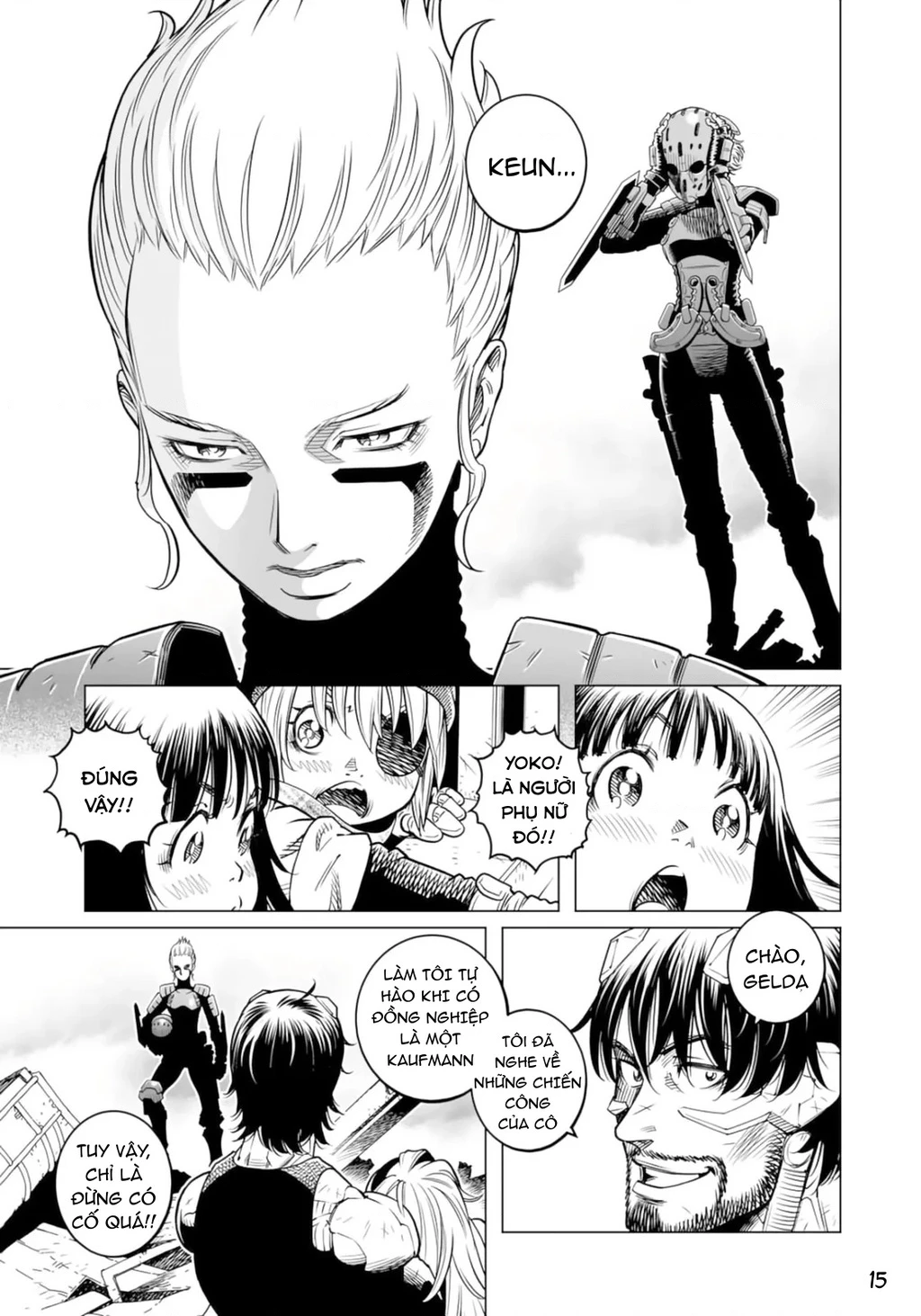 Thiên Thần Chiến Binh Alita: Biên Niên Sử Sao Hoả Chapter 37.1 - 16