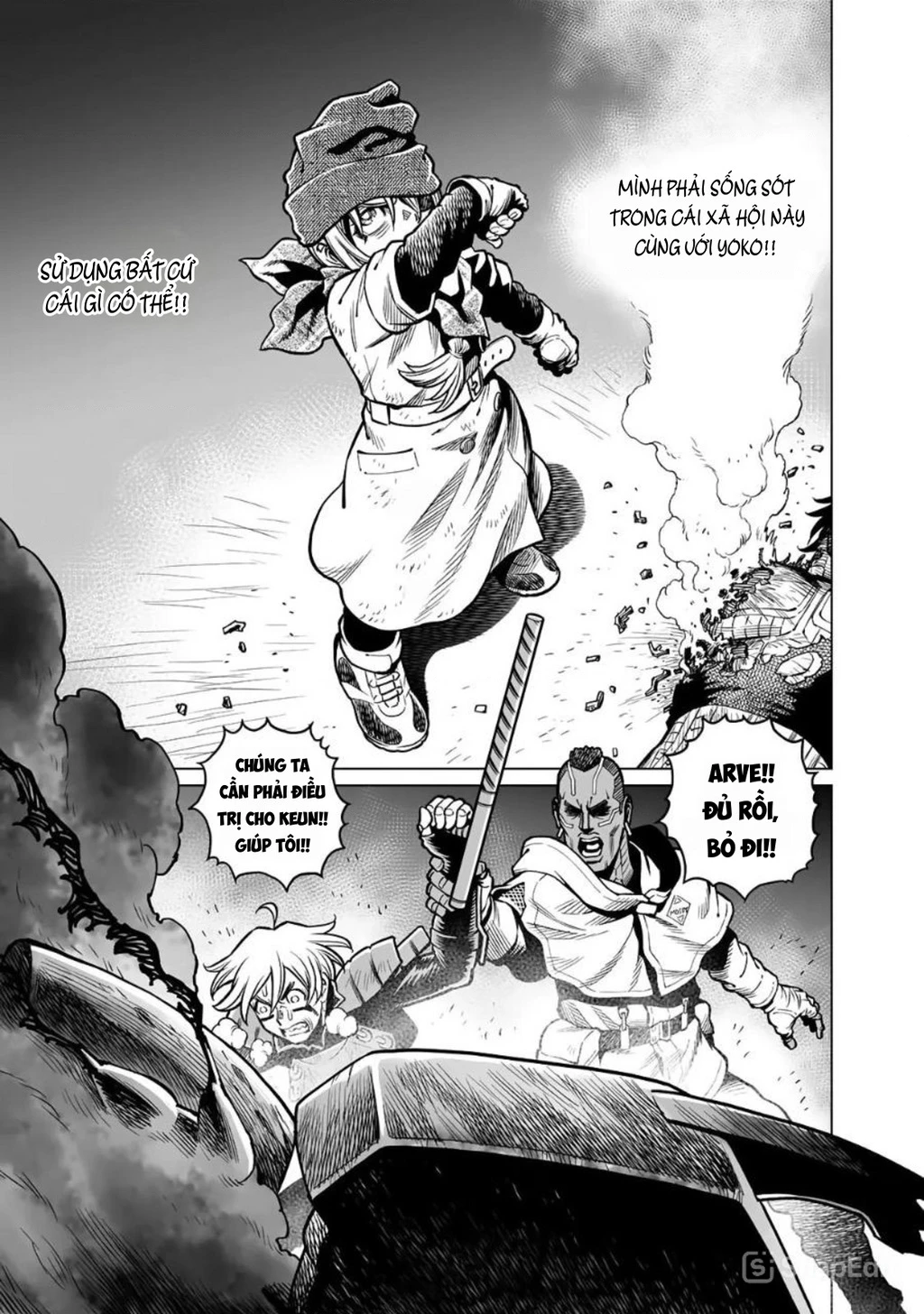 Thiên Thần Chiến Binh Alita: Biên Niên Sử Sao Hoả Chapter 48.1 - 10