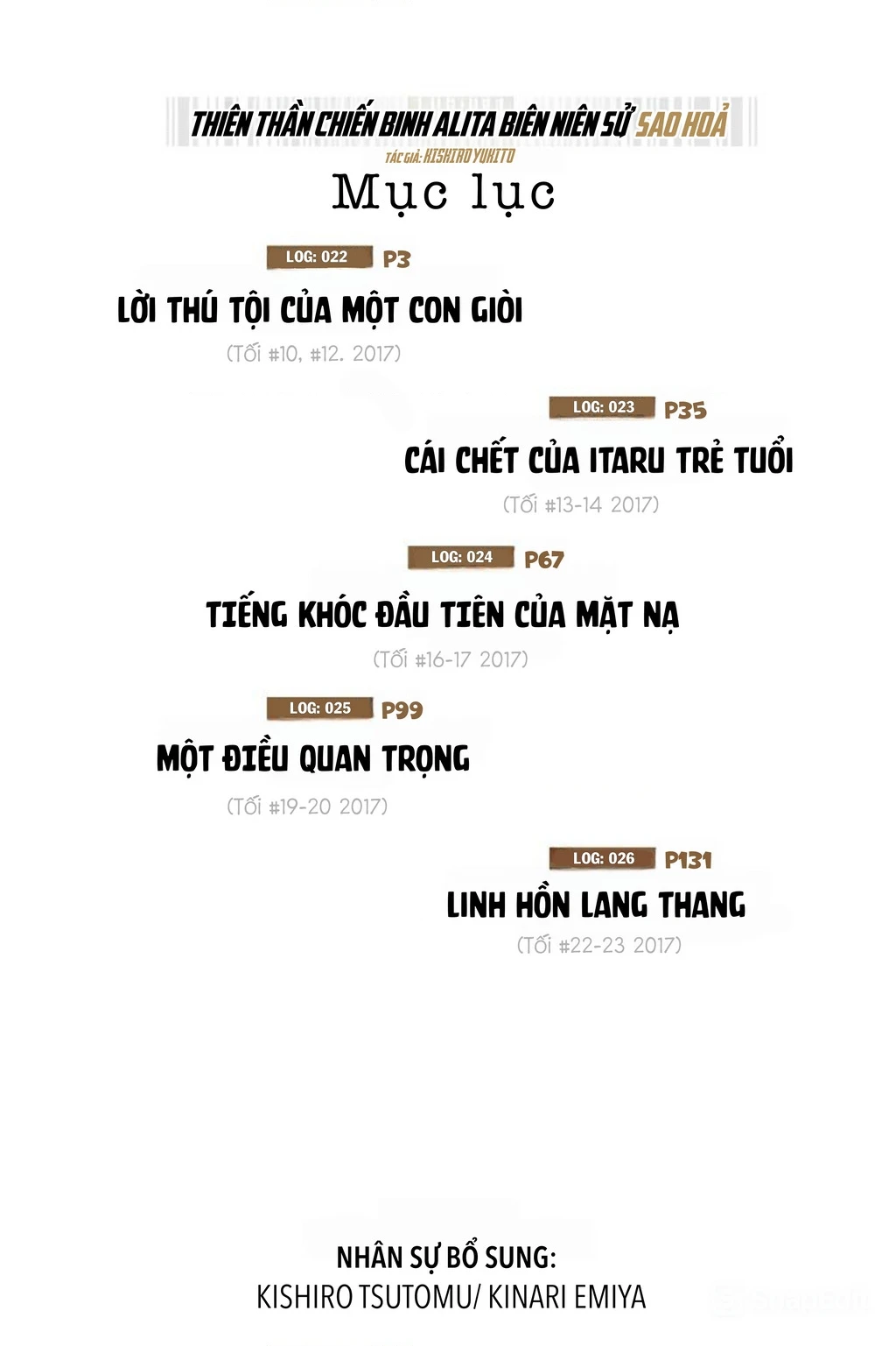 Thiên Thần Chiến Binh Alita: Biên Niên Sử Sao Hoả Chapter 22.1 - 4