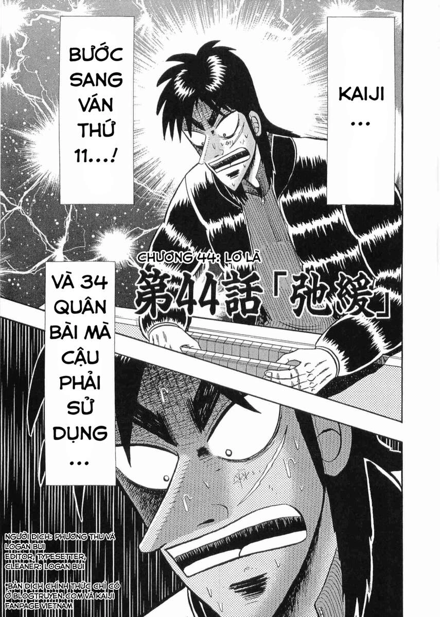 Tobaku Datenroku Kaiji Chapter 44 - 1