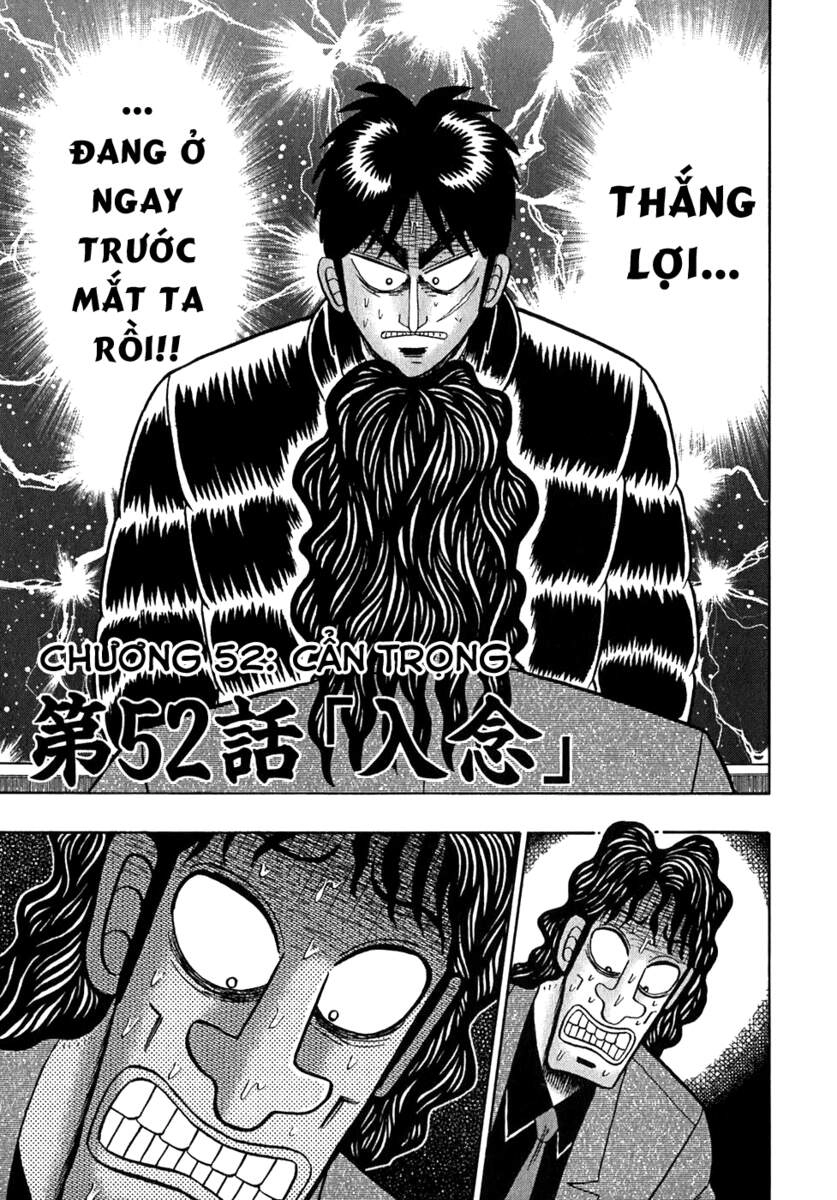 Tobaku Datenroku Kaiji Chapter 52 - 1