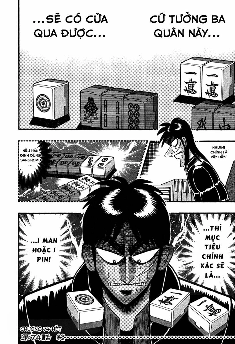 Tobaku Datenroku Kaiji Chapter 74 - 16