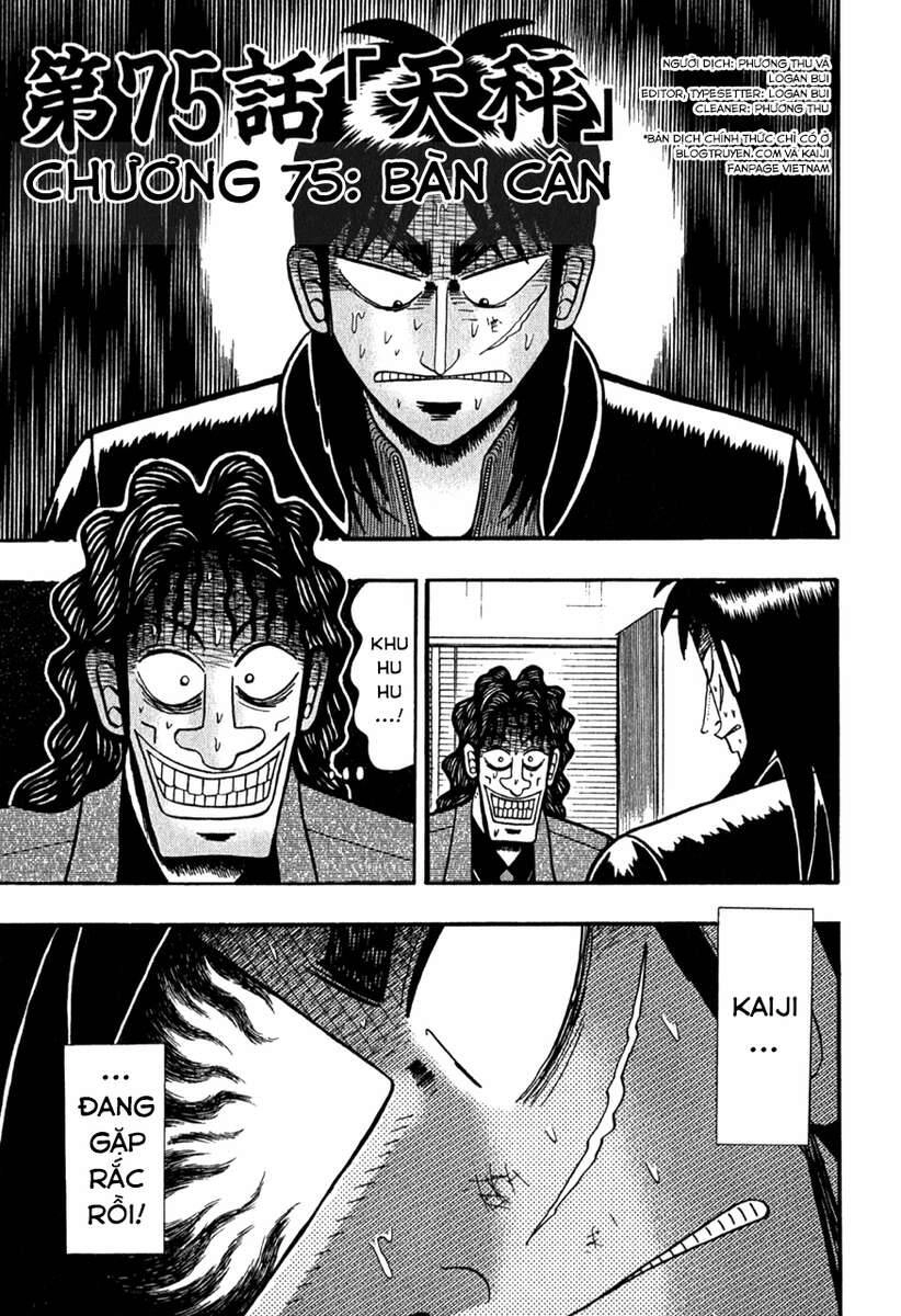 Tobaku Datenroku Kaiji Chapter 75 - 1