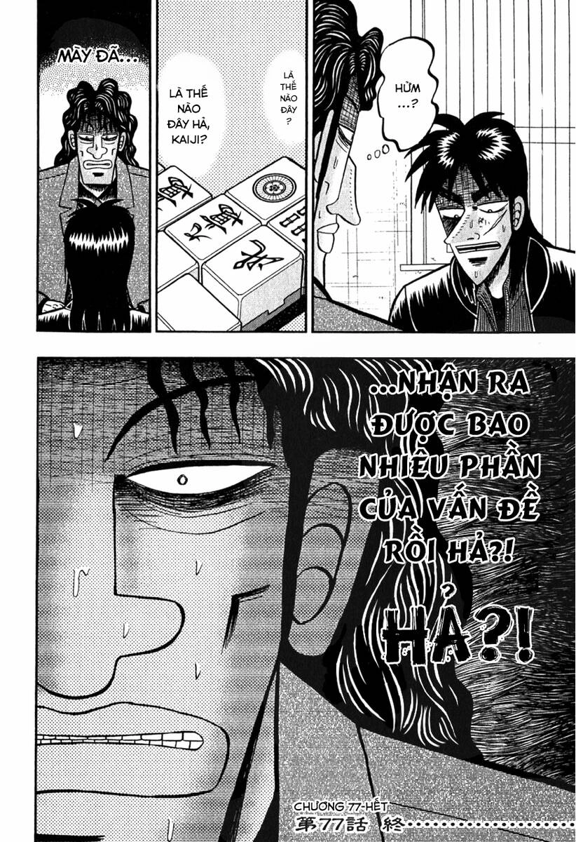 Tobaku Datenroku Kaiji Chapter 77 - 18