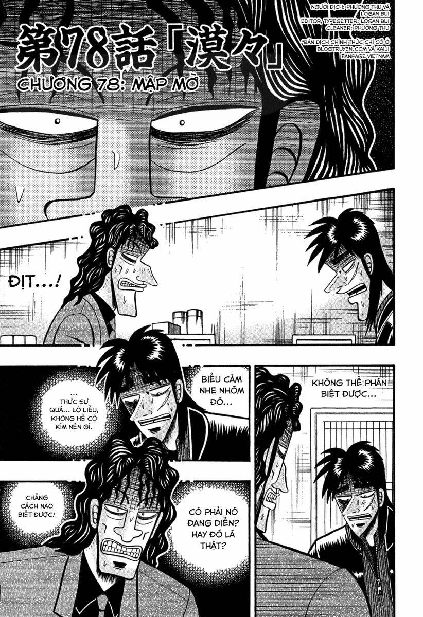 Tobaku Datenroku Kaiji Chapter 78 - 1