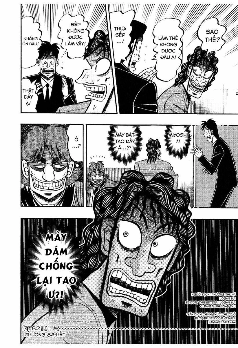 Tobaku Datenroku Kaiji Chapter 82 - 18