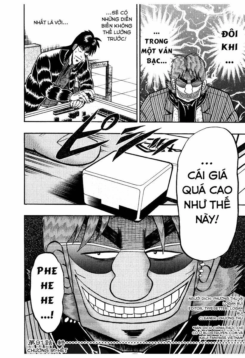 Tobaku Datenroku Kaiji Chapter 91 - 19