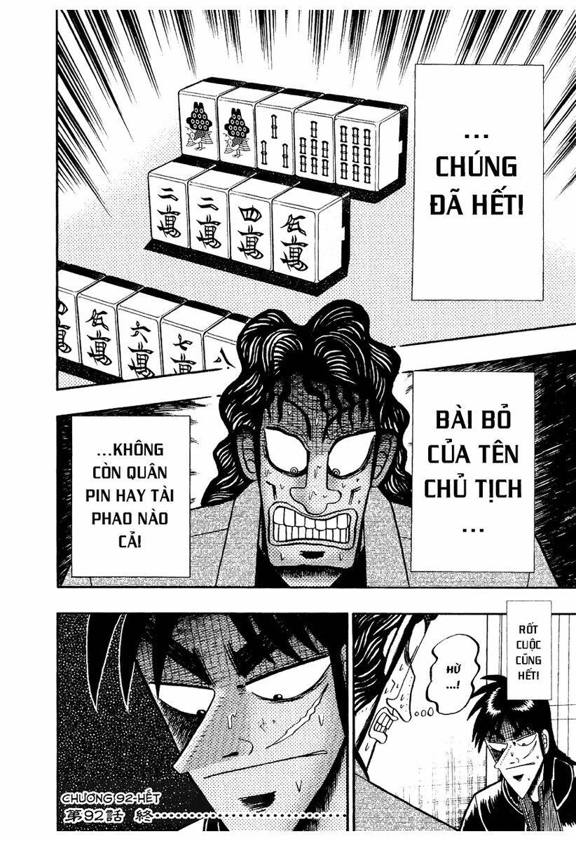 Tobaku Datenroku Kaiji Chapter 92 - 16